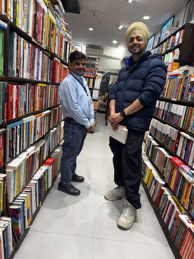 My Man Ranjeet. The Recommender of Books.